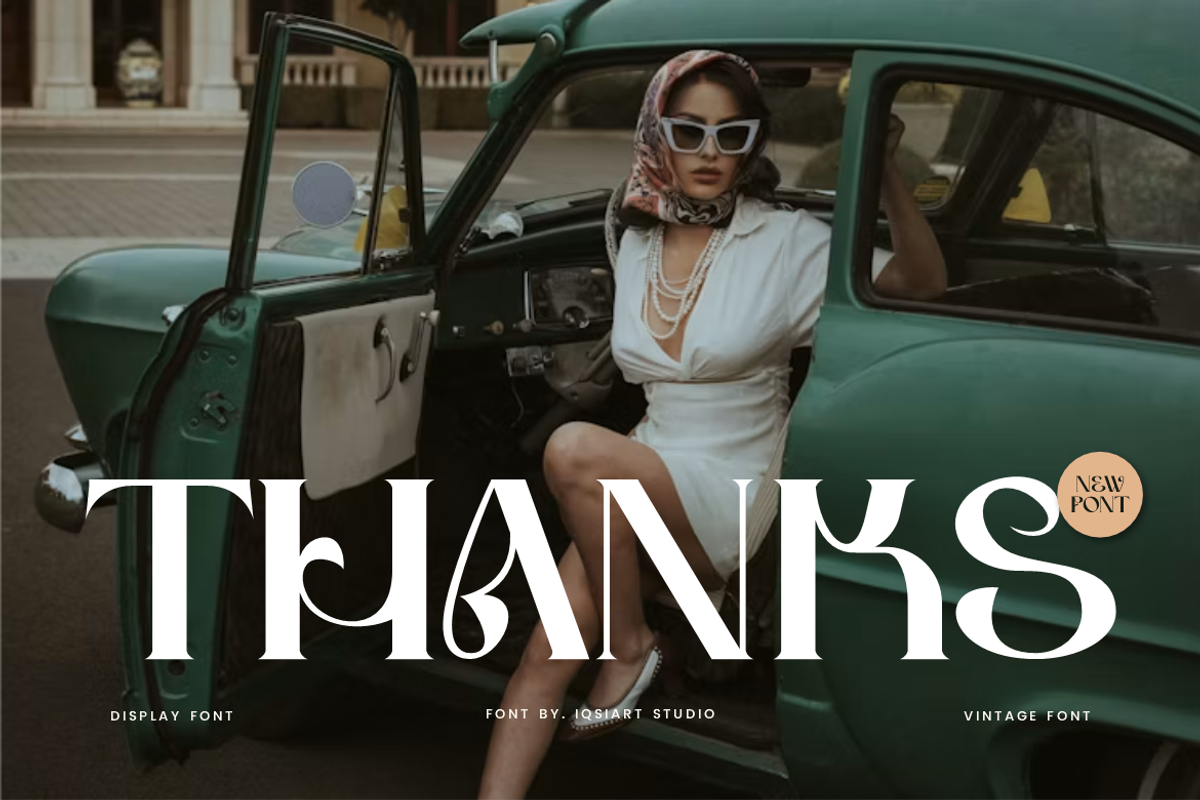 Awotae - Vintage Font, a Sans Serif Font by Iqsiart Studio (Photo 7 of 7)