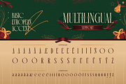Santastic - Elegant Christmas Serif, a Serif Font by Burntilldead (Thumbnail 11 of 12)