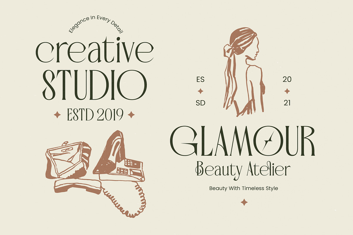 Badgeils Modern Alternate Serif, a Serif Font by timelesstype.co (Photo 4 of 20)