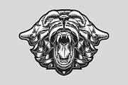 Four Unique Cat Heads, an Illustration by RobinHoldsworth (Thumbnail 3 of 5)
