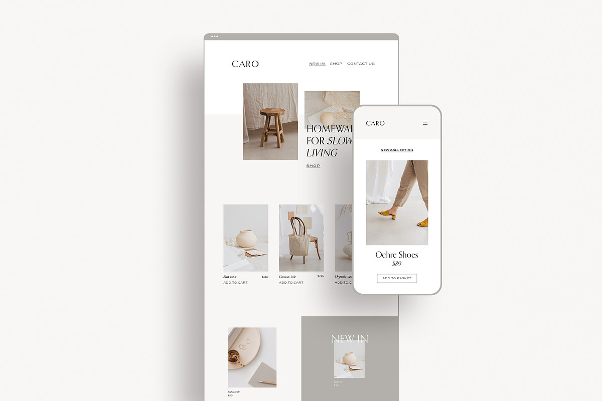 Minimal Website Mockup Scene Creator, an iPhone Mockup by Moyo Studio (Photo 19 of 21)