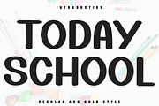 Today School, a Script Font by InermediaSTUDIO (Thumbnail 1 of 8)