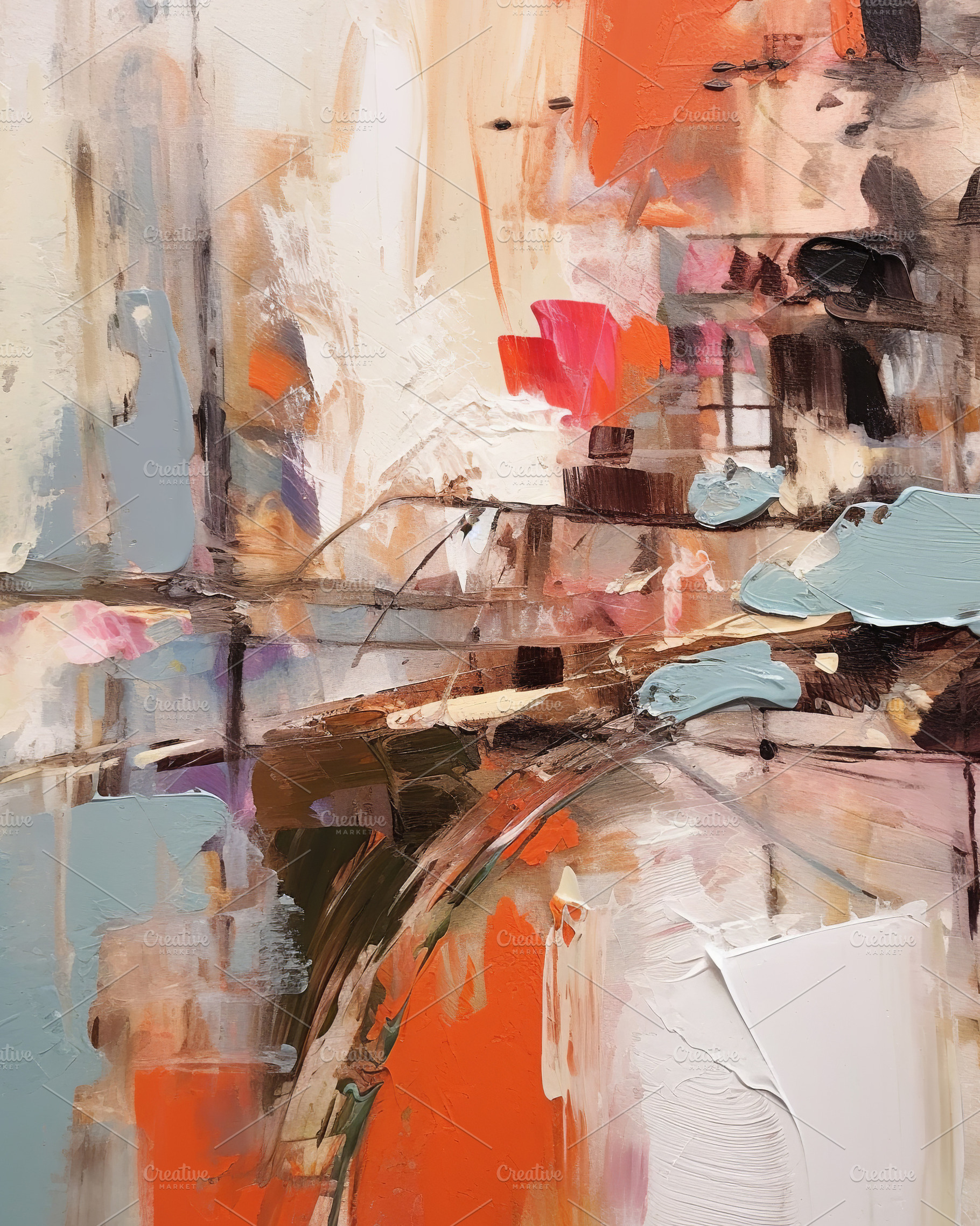Abstract Expressionism Artwork, an Abstract Photo by Hamza067