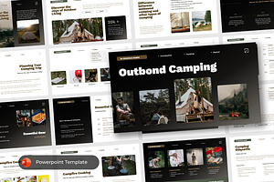 Camping Powerpoint Presentation, a Presentation Template by TMint Creative