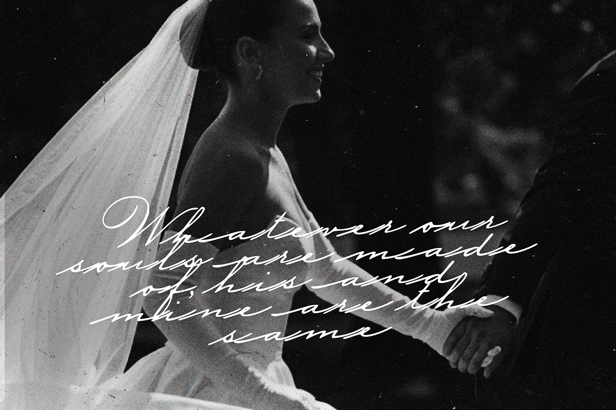 Midnight Letter - Handwritten Script, a Handwritten Font by Lilithcollageart (Photo 3 of 7)