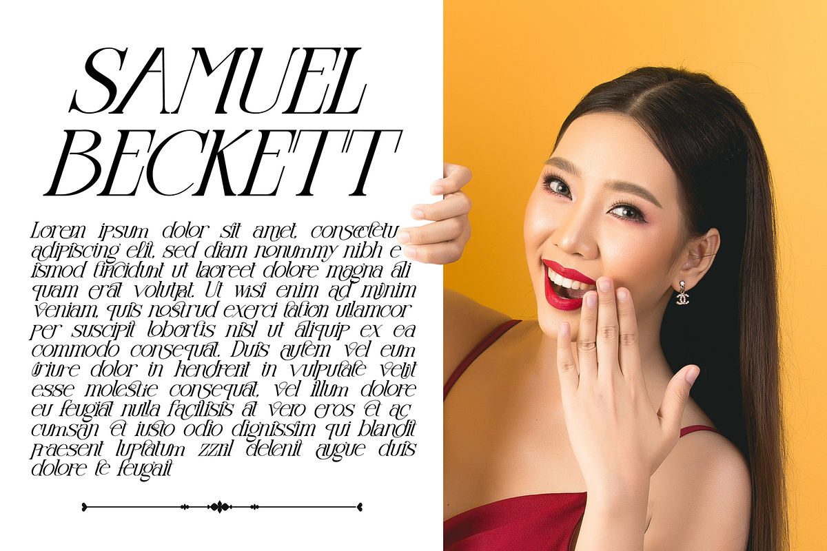 Starting Martello - Ligature Font, a Serif Font by 177Studio (Photo 3 of 7)