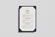 Restaurant Menu Mockup, an Advertising Mockup by AnasStudio (Thumbnail 2 of 5)
