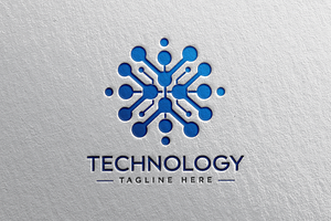 AI Network Technology Logo, a Branding & Logo Template by Art Studio Design
