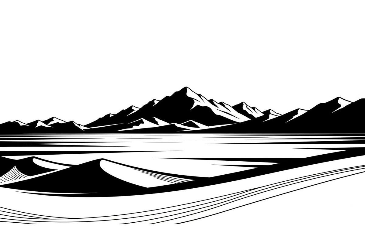 Wide Open Mountain Horizon Bundle, a Graphic by musafir_fashion (Photo 14 of 14)