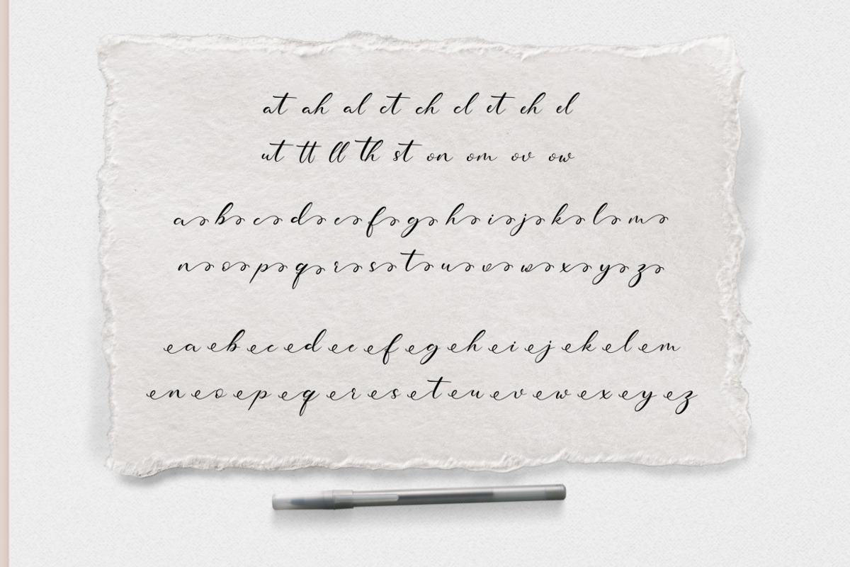 Fratulsiv - Luxury Script Font, a Script Font by Dhabee (Photo 10 of 15)