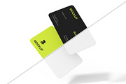 Floating Rounded Business Card Mock, a Product Mockup by graphypix (Thumbnail 3 of 4)