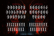 Darkson Typeface, a Blackletter Font by alit design (Thumbnail 14 of 20)