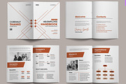 Creative HR Employee Handbook Layout, a Brochure Template by ContestDesign (Thumbnail 2 of 3)