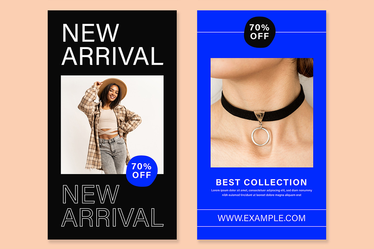 Fashion Social Media Story, an UI Kit Template by ContestDesign (Photo 3 of 4)