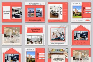 Instagram Real State Canva Templates