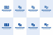 Letters BW BX BY BZ Monogram Logo, a Branding & Logo Template by Pray Art Design Studio (Thumbnail 1 of 2)