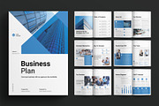 Business Plan Template, a Brochure Template by E-Type (Thumbnail 1 of 7)