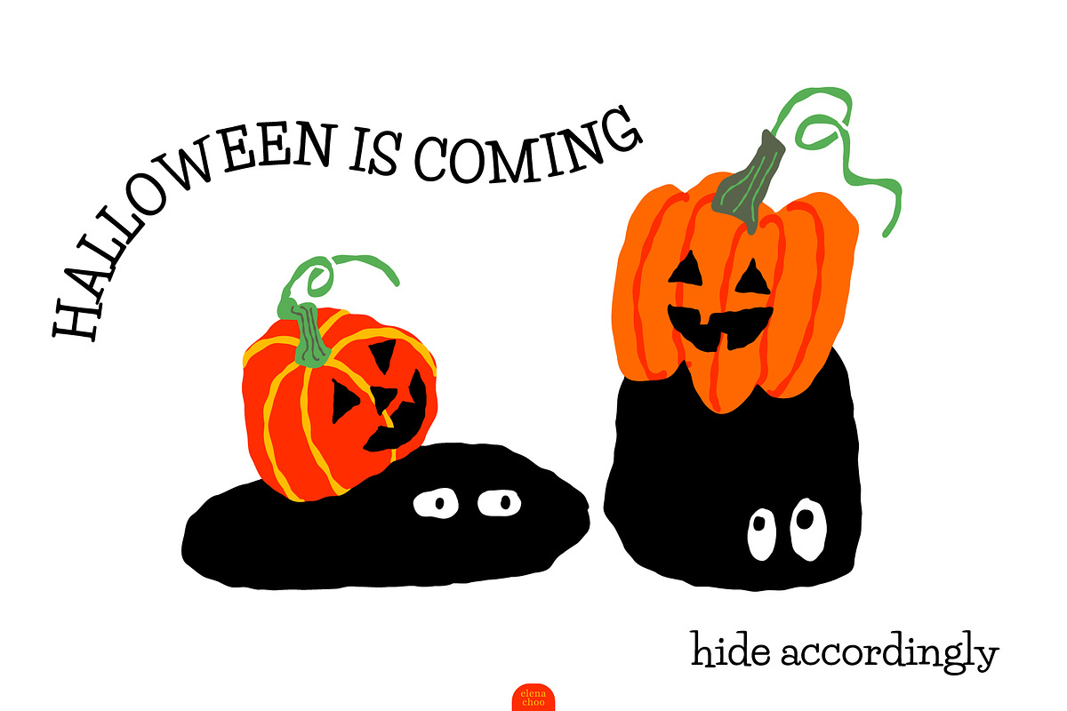 Is that a monster?, a Seasonal Illustration by Elena Choo (Photo 4 of 8)