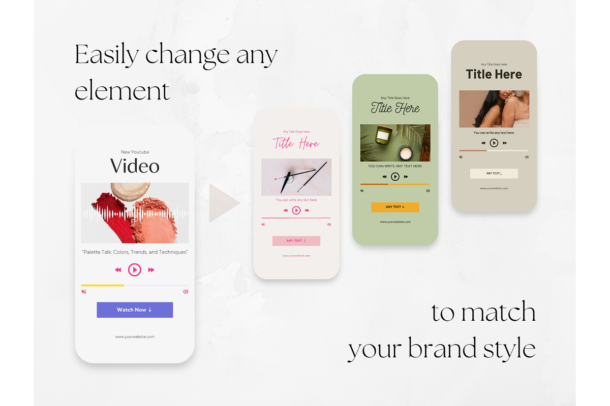 100 Color MakeUp Social Media Story, a Social Media Template by PatternLab. (Photo 6 of 9)