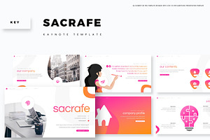 Sacrafe - Keynote Template