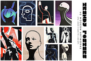 Trendy Modern Art Posters, a Decorative Illustration by Digital Art Creations (Thumbnail 1 of 10)