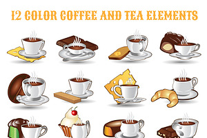 COFFEE AND TEA ELEMENTS SET