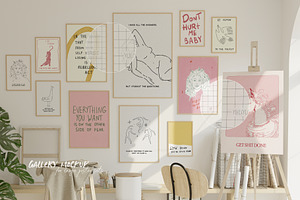 ART THERAPY Frame Mockup Set