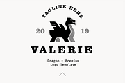 Dragon - Premium Logo Template, a Branding & Logo Template by Minimalist Logos (Thumbnail 1 of 7)