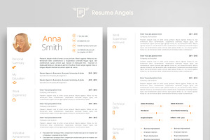 Resume Template 4 Page No.1