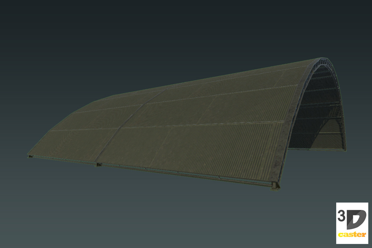 Hangar Big, an Architecture 3D Model by 3DCaster (Photo 3 of 6)