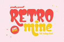 Retro Mine - Modern Vintage Font