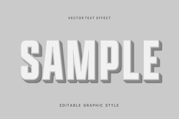 3D Bold Shadow Text Effect preview 3
