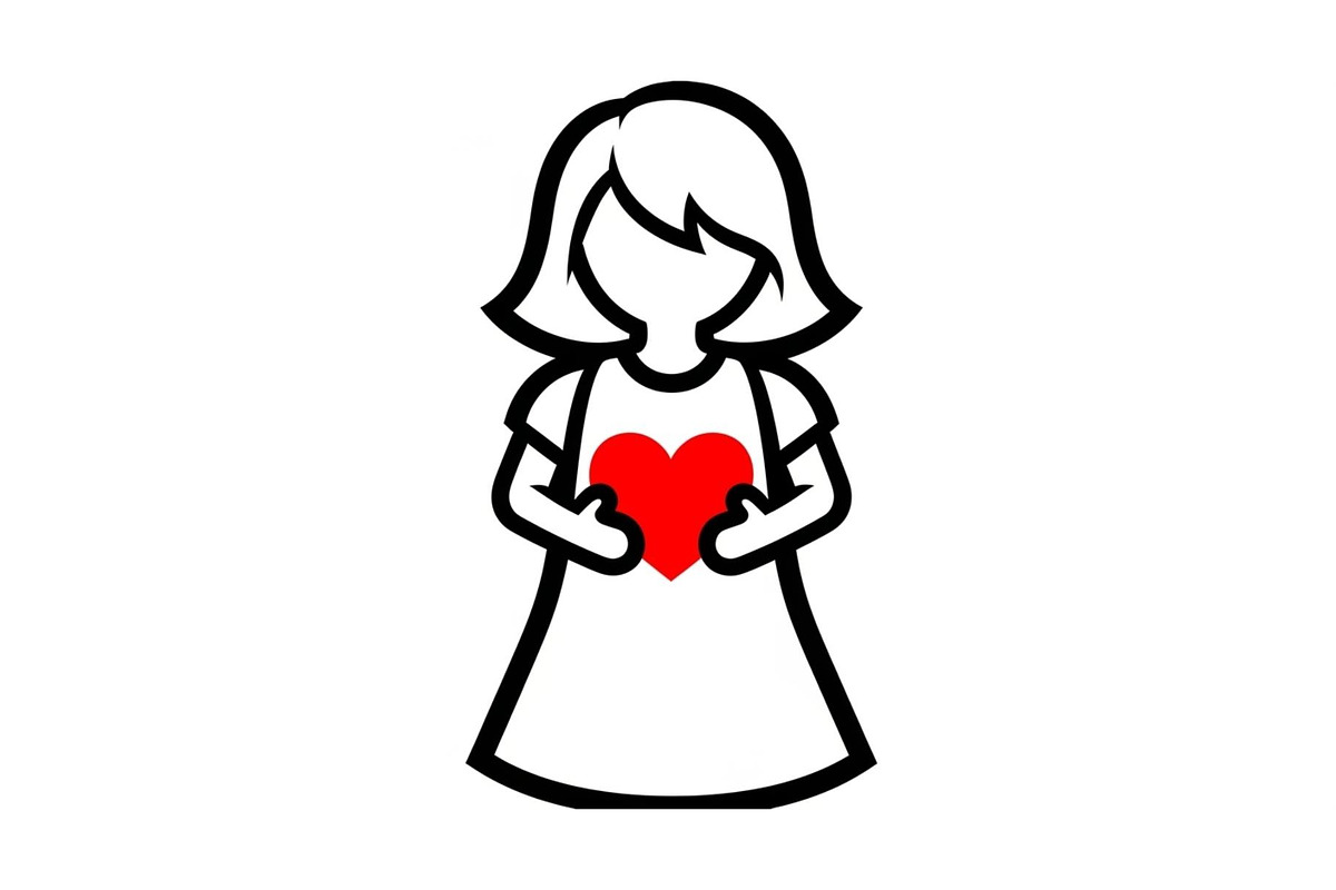 Cute Love Girl Silhouette Bundle, an Illustration by Designs_River (Photo 9 of 53)