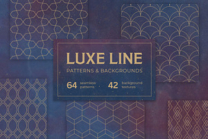 LUXE LINE Patterns & Backgrounds