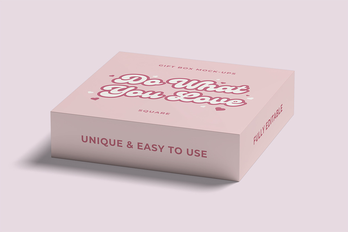 Gift Box Mockups - Packaging Bundles, a Packaging Mockup by Compositing Studio (Photo 9 of 26)