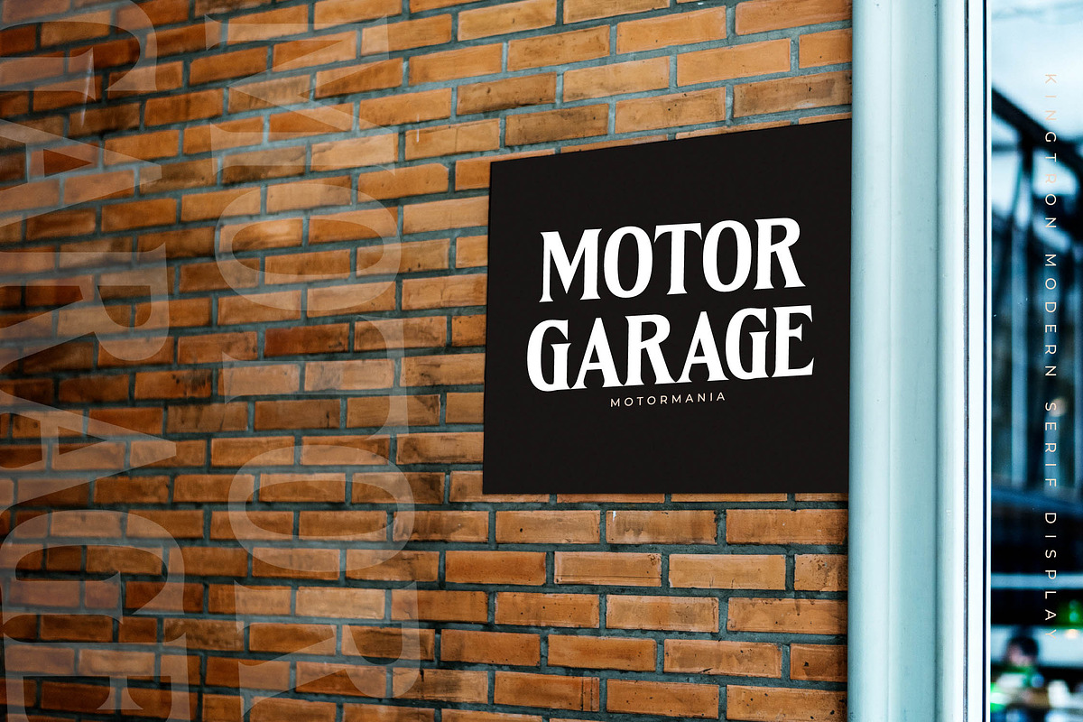 Kingtron Modern Serif Display, a Serif Font by Letterena Studios (Photo 10 of 15)