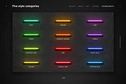 Neon Layer Styles, a Layer Style Add-On by erigon (Thumbnail 7 of 15)