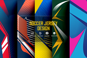 Soccer & Football Uniform Design, a Sport Illustration by samsulpassive