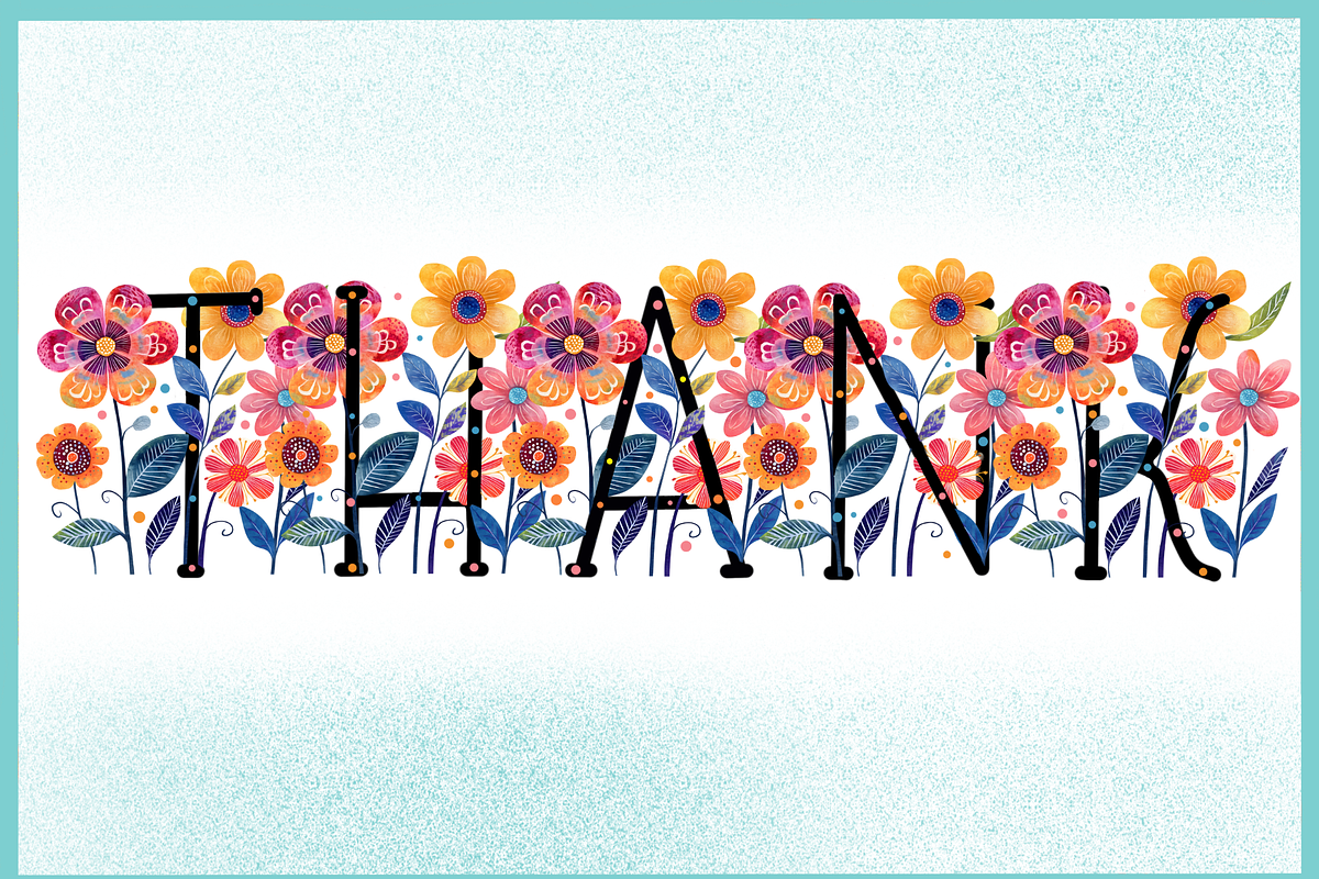 Flower Forest-PNG fonts, a Handwritten Font by It me digital art (Photo 7 of 7)