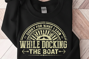 Funny Boating Quote T shirt Design, a Graphic by Vector Portal