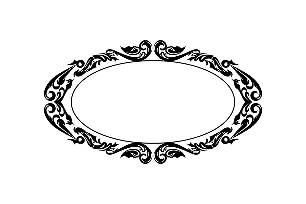 Elegant Oval Ornament Frame Bundle, an Illustration by jahid234 (Photo 15 of 31)