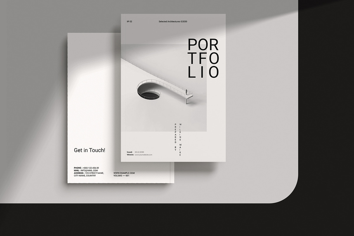 Architecture Portfolio Template, a Brochure Template by DesignCrest (Photo 13 of 18)