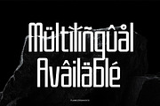 Gavister - Condensed Sans Serif, a Sans Serif Font by Flawless And Co (Thumbnail 10 of 10)