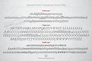 Archive Garamond Italic Pro