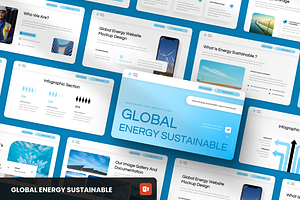 Global Energy Sustainability, a Presentation Template by SquidPixey