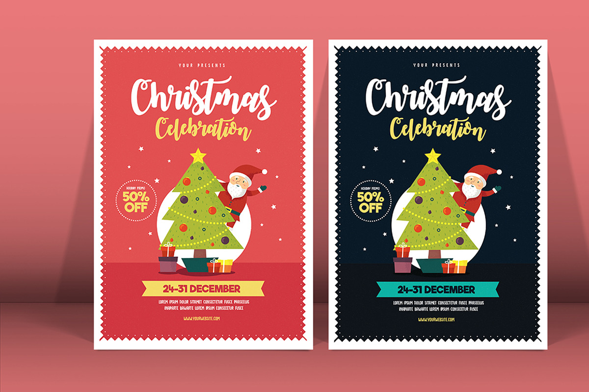 Christmas Celebration flyer, a Flyer Template by Guuver (Photo 3 of 4)