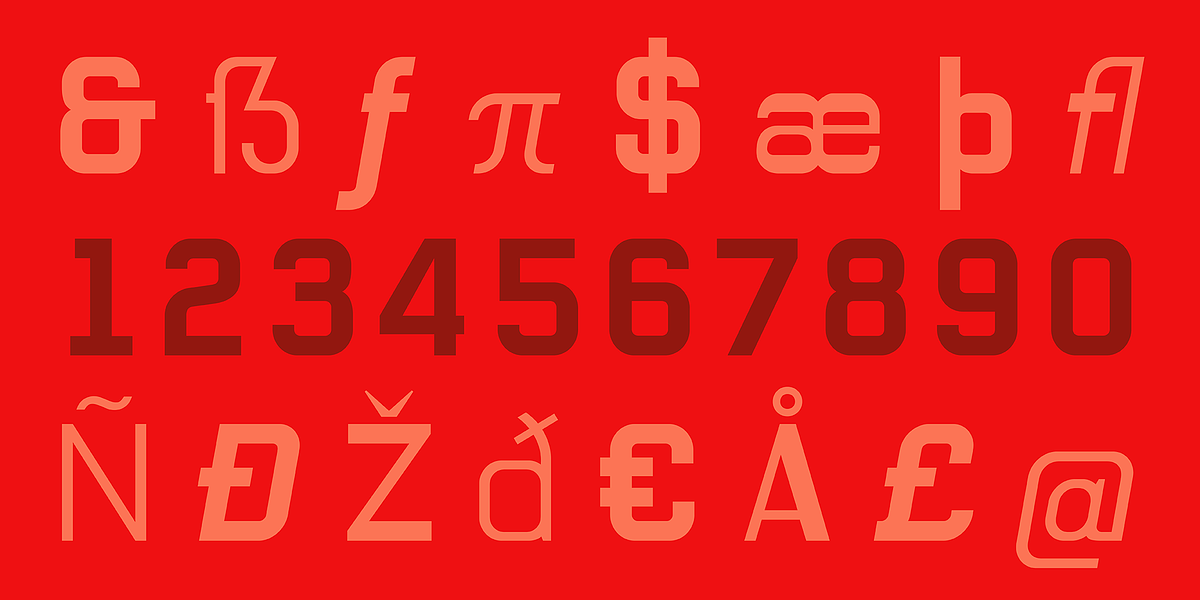 Northeast Railway, a Sans Serif Font by Fabio Ares (Photo 4 of 6)