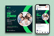 Healthcare social media template, a Social Media Template by vectorlnk (Thumbnail 3 of 4)