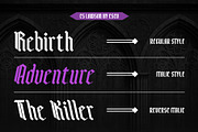 CS Lawson – Gothic Font, a Blackletter Font by Craft Supply Co. (Thumbnail 7 of 8)