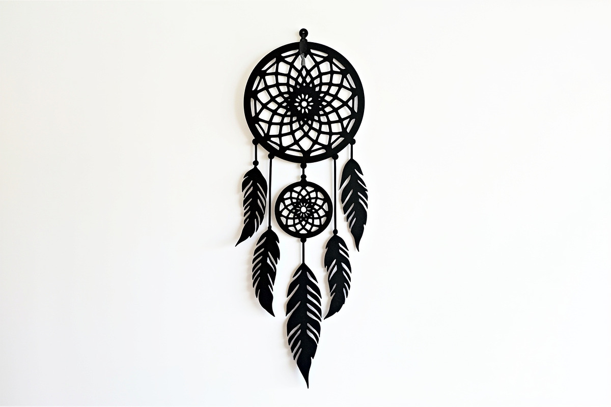Scandinavian Unique Dreamcatcher, an Illustration by Amazin_art (Photo 12 of 26)